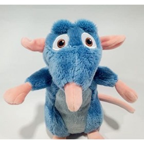 JunziWing Mignon Ratatouille Remy Mouse Peluche, Animaux en Peluche Doux, Peluche Drôle, Enfants Garçons Beaux Cadeaux 26Cm 