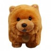 PAPABA Chiot Jouet en Peluche Exquis Peluche poupée Animal en Peluche Chow Chow Jouet décoratif Doux Mignon