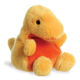 Aurora, 33618, Palm Pals Thunder Bronto, 13cm, Peluche, Jaune