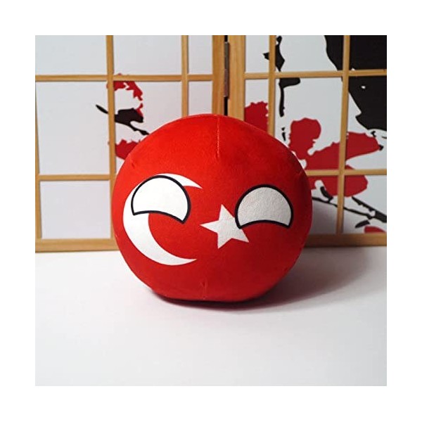 20Cm Polandball Poupées en Peluche, Countryball USSR USA Country Ball Jouet en Peluche, Oreillers en Peluche Anime, Cadeaux d