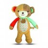 Clementoni Peluche dactivités Ourson-Love Me Bear-Jouet bébé, 0 Mois et Plus, 17267, Multicolore