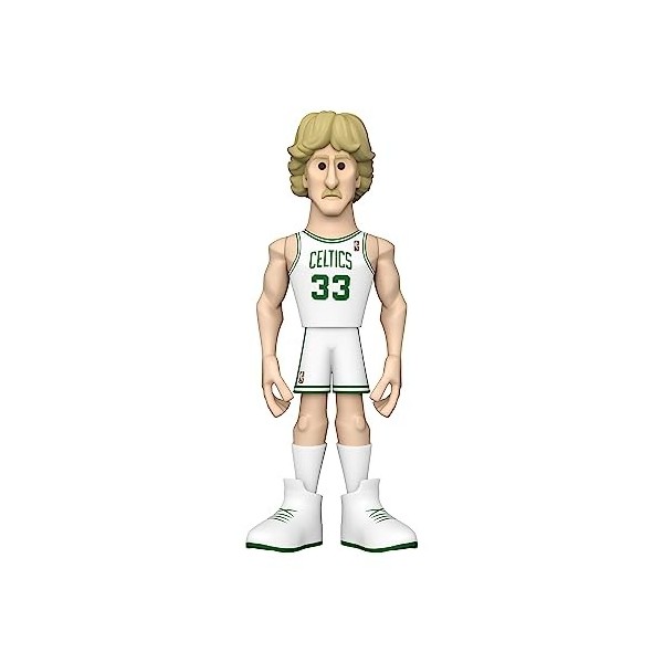 Funko Gold 5" NBA Legends: Celtics - Larry Bird - 1 Chance sur 6 Davoir Une Variante Rare Chase - Figurine Articulée en Viny