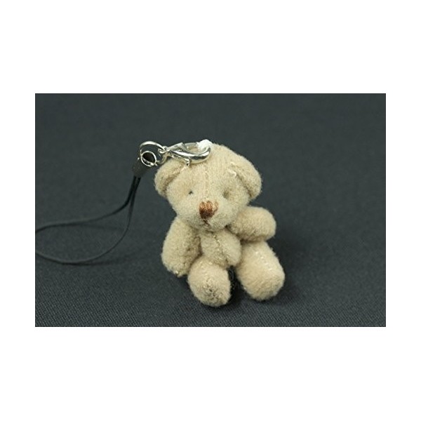 Miniblings Ours en Peluche Pendentif téléphone Mobile Ornements de téléphone Mobile Ours en Peluche Brown- Pendentif Bijoux F