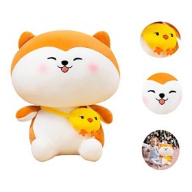 Shiba Inu Peluche Anime Kawaii pour enfant en peluche Coussin de nuque mignon Anime Merch Plush 35 cm