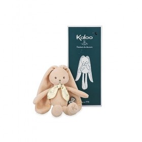 Kaloo - Lapinoo - Pantin Lapin Pêche - Petite Peluche Bébé en Velours Côtelé - 25 cm - Matière très Douce - Boîte Cadeau - Dè