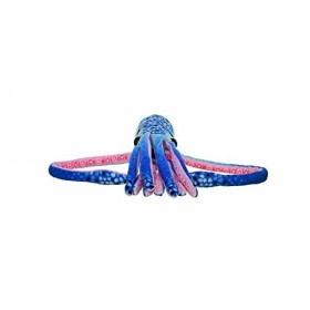 Wild Republic Plush Calamar Bleu, Peluche Calamar Imprimé Sauvage, Doudou Pieuvre, Jouet en Peluche, Cadeau pour Enfants, Cad