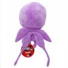 Miraculous Ladybug - Kwami Mon Ami Nooroo - Peluche enfant 24 cm - Peluche douce avec yeux en résine, paillettes et brillance