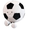 11,81 Oreiller En Peluche De Basket-ball De Football Souriant Créatif, Poupée En Peluche Anthropomorphe Avec Des Jambes, P