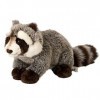 Uni-Toys - Raton Laveur, Assis - 23 cm Longueur - Peluche, Doudou