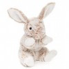 Uni-Toys - Lapin avec Oreilles Tombantes Marron Clair chiné - Super Doux - 22 cm Hauteur - Lièvre - Peluche, Doudou