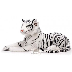 Plateau en Peluche réellement réaliste, Peluche Peluche Blanche 100cm 40