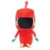 Minecraft 8984 Happy Explorer Perroquet en Peluche Rouge 17,8 cm