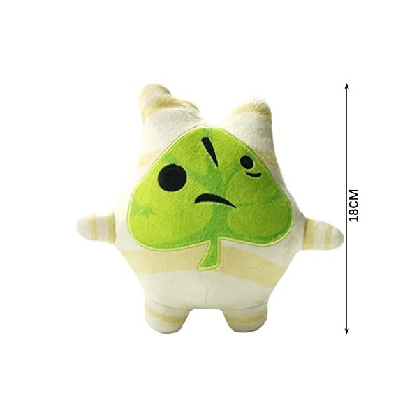 ATVOYO Zelda forêt Elfe semis korok Peluche Legend of Zel da Peluche Coussin Makar Korok Peluche poupée Plante Jeu Mignon Fig