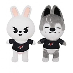 Peluche Skzo-o Stray Poupée en Peluche Skzo-o skz Fur Bbokari Peluche Poupée Mignon Poupée en Peluche Skzo-o Jouet en Peluche