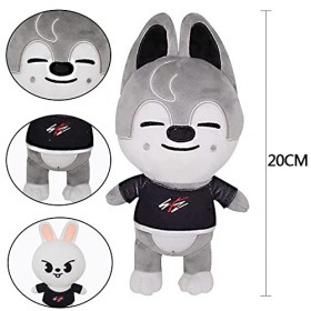 Peluche Skzo-o Stray Poupée en Peluche Skzo-o skz Fur Bbokari Peluche Poupée Mignon Poupée en Peluche Skzo-o Jouet en Peluche