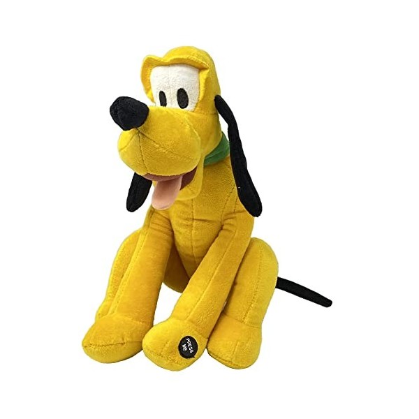Peluche avec son Pluto Disney, bonhomme 20 cm