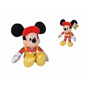 Disney- Top Départ avec Casquette Mickey Peluche, 5875709, 1 Unité Lot de 1 