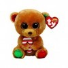 Ty - TY37240 - Beanie Boos - Peluche Bella lours Brun