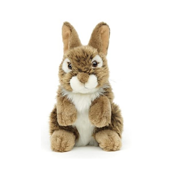 Uni-Toys - Lapin Debout Beige - 18 cm Hauteur - Lapin en Peluche - Peluche, Doudou