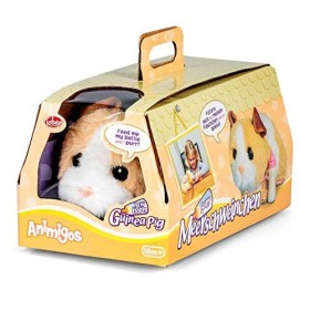 Tobar - 36410 - Peluche animée bébé cochon dinde qui tète, Collection Animigos