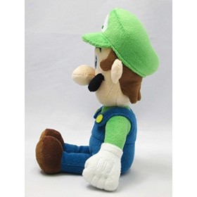 Sanei Super Mario AC02 All Star Collection Luigi Peluche 25,4 cm Taille S