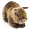 Uni-Toys - Nutria - 21 cm Longueur - Peluche Rongeur, Rat Castor, Loutre des Marais - Peluche, Doudou