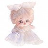 niannyyhouse Poupée en peluche de 20 cm, corps en peluche humanoïde nu sans attribut 20,3 cm, corps normal, vêtements à porte