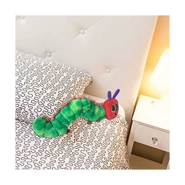 Super Hungry Caterpillar, 40 cm, chenille, petite figurine de jeu chenille immersive à câliner, jouet en peluche, cadeau, déc