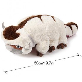 Surakey Appa en Peluche Oreiller, Doux Oreilleren Peluche, Mignon Appa Peluche Animaux poupée de Bœuf Jouet, Enfant Cadeau de