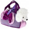 Aurora, 32731, Fancy Pal, Poodle with Bow, 8In, Peluche, Violette