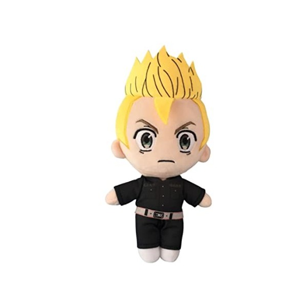 JunziWing Jouet en Peluche Anime Tokyo Revengers, Oreiller De Poupée en Peluche Figurine Cosplay, Cadeaux danniversaire pour