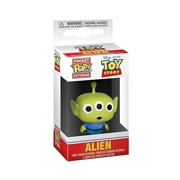 Funko POP! Keychain: Disney Pixar Toy Story - Alien - Mini-figurine en Vinyle à Collectionner Porte-clés Fantaisie - Cadeau d