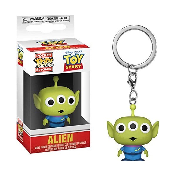 Funko POP! Keychain: Disney Pixar Toy Story - Alien - Mini-figurine en Vinyle à Collectionner Porte-clés Fantaisie - Cadeau d