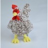 Soft Toy Cockerel 26 cm Cuddly Toy Chicken Gockel Chicken Hen