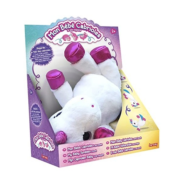 Mon Bébé Cabrioles - Lulu La Licorne - Peluche A Fonction - Des 2 Ans Lansay 3181860550601