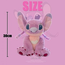 Tomicy Cartoon Poupée en Peluche Violet Poupée Cartoon Poupée Throw Coussin Animation Personnage Peluche Poupée pour Enfants,