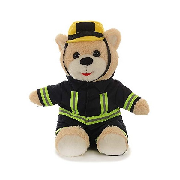 Euro Souvenirs Ours en peluche | Ours en peluche dans différents motifs | peluche douce | pompier policier médecin ours pomp