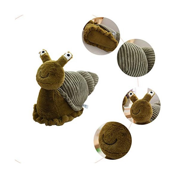 Amiispe Snailly Escargot en Peluche Jouet escargots câlin Jouet Doux Doux Beaux Jouets Bon Cadeau Enfants Jour Jouet