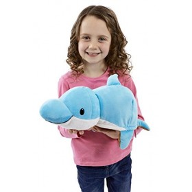 Flip A Zoo &nbsp;Peluche Morse/Dauphin 2&nbsp;en 1