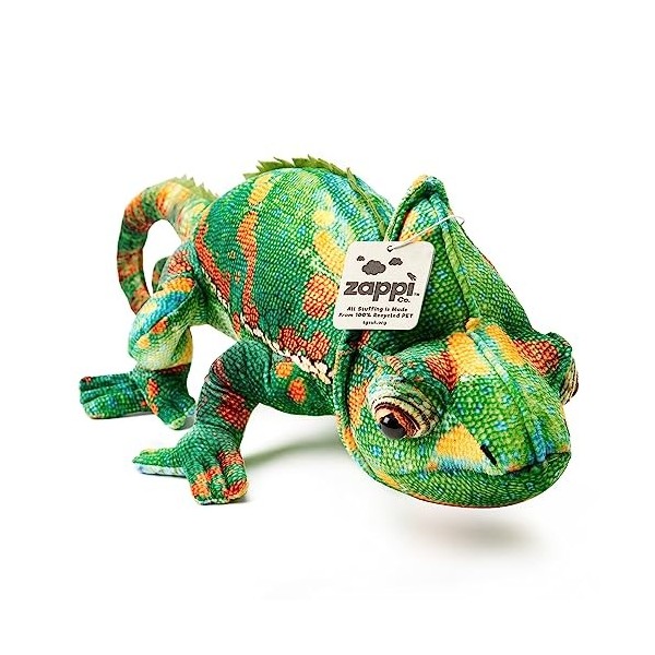 Peluche Caméléon Vert