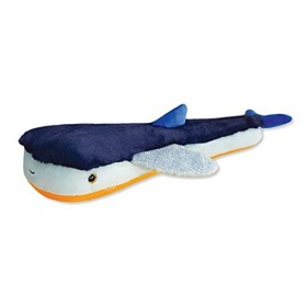 Histoire dOurs - Peluche Requin - 40 cm - Bleu/Jaune - Cadeau Enfants - Trésors Marins - HO3030