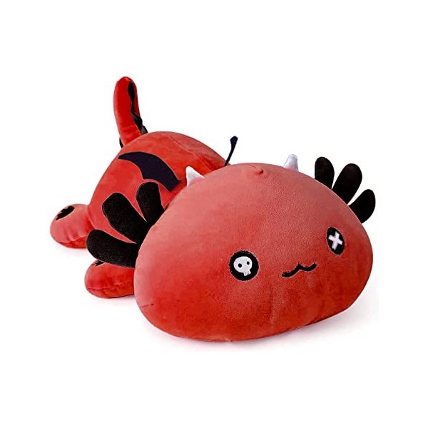 shownicer Peluche Axolotl Kawaii Salamandre Peluche Axolotl Peluche Jouet Coussin de lancer Chat Peluche Peluche Peluche Chat