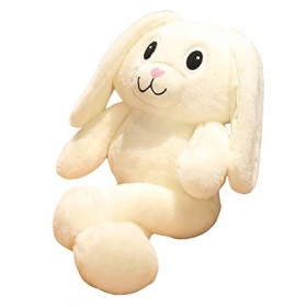URFEDA Poupée Lapin en Peluche avec de Longues Oreilles, Lapin Cuddly Lapin avec des Oreilles Longues Poupée De Lapin Poupée 