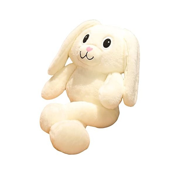 URFEDA Poupée Lapin en Peluche avec de Longues Oreilles, Lapin Cuddly Lapin avec des Oreilles Longues Poupée De Lapin Poupée 