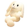 URFEDA Poupée Lapin en Peluche avec de Longues Oreilles, Lapin Cuddly Lapin avec des Oreilles Longues Poupée De Lapin Poupée 