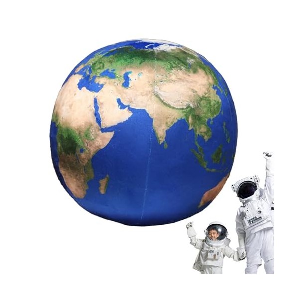 Oreiller en peluche Blue Earth Planet | Globe Plushies Toys Oreillers en peluche Analog Planet - Jouet de terre éducatif doux