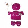 Build your Bears Wardrobe- Teddy Bear Clothes Vêtement de Pluie pour Ours en Peluche, 5060322141510, Rose