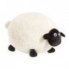 NICI- Peluche Mouton Shirley 30cm, 39657, Noir/Blanc