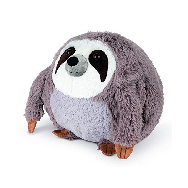 COZY NOXXIEZ Chauffe-mains en peluche douillette pour enfant - Doudou en peluche - Oreiller comme coussin chauffant moelleux 