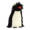 Aurora, 03512, Luxe Boutique, Theo Rockhopper Penguin, 28cm, Peluche, Noir et Blanc